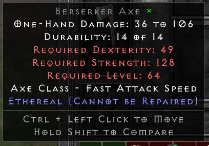 Iso Berzerker Axe Topic D2jsp