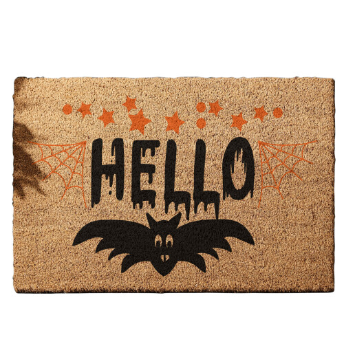 Coir Doormat MK1 Hello 01