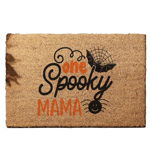 Coir Doormat MK1 One spooky mama 01