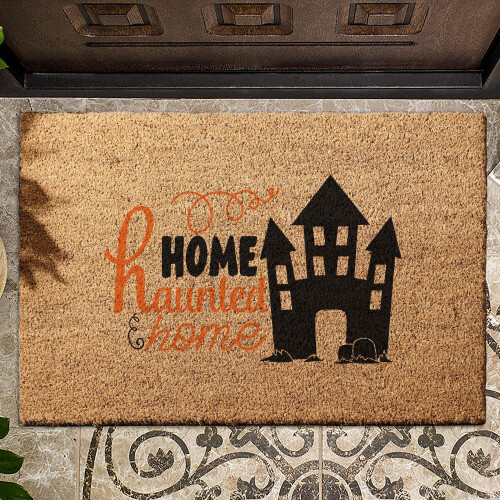 Coir Doormat MK2 Home haunted home 01