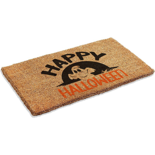 Coir Doormat MK3 Happy Halloween 01