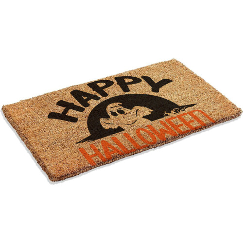 Coir Doormat MK3 Happy Halloween 01