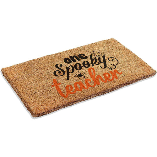 Coir Doormat MK3 One spooky teacher 01