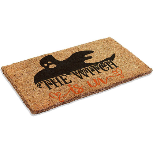 Coir Doormat MK3 The witch is in 01