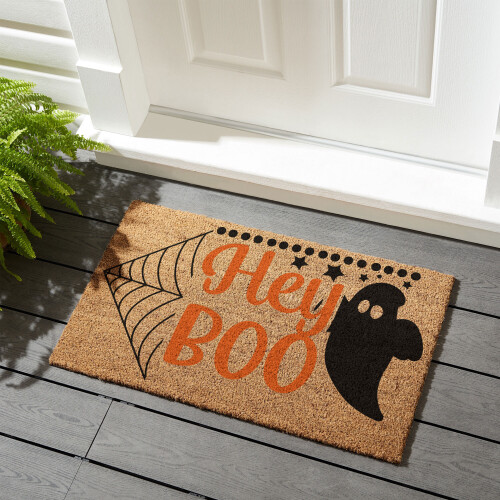 Coir Doormat MK4 Hey boo 01