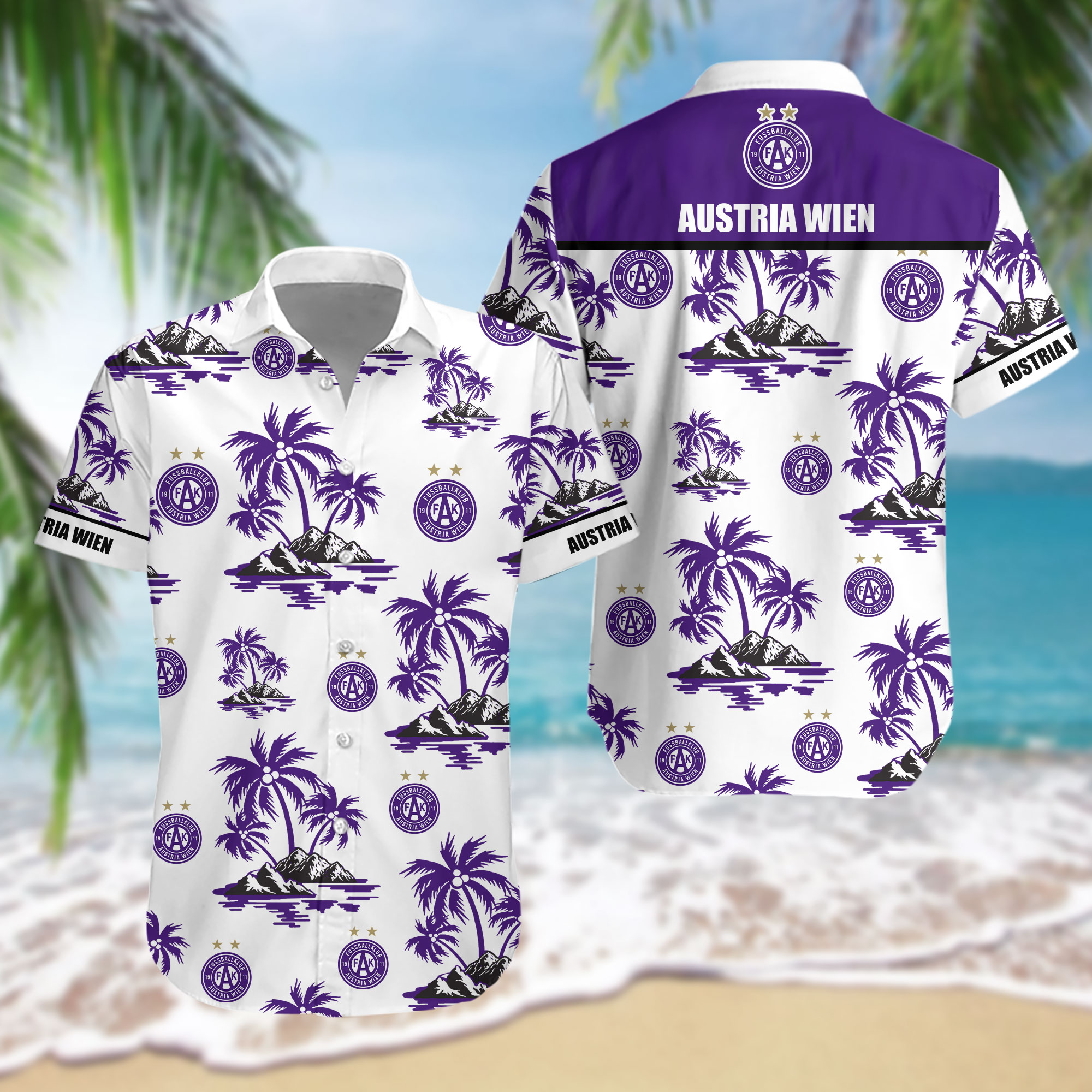 HOT Austria Wien Hawaiian Shirt1