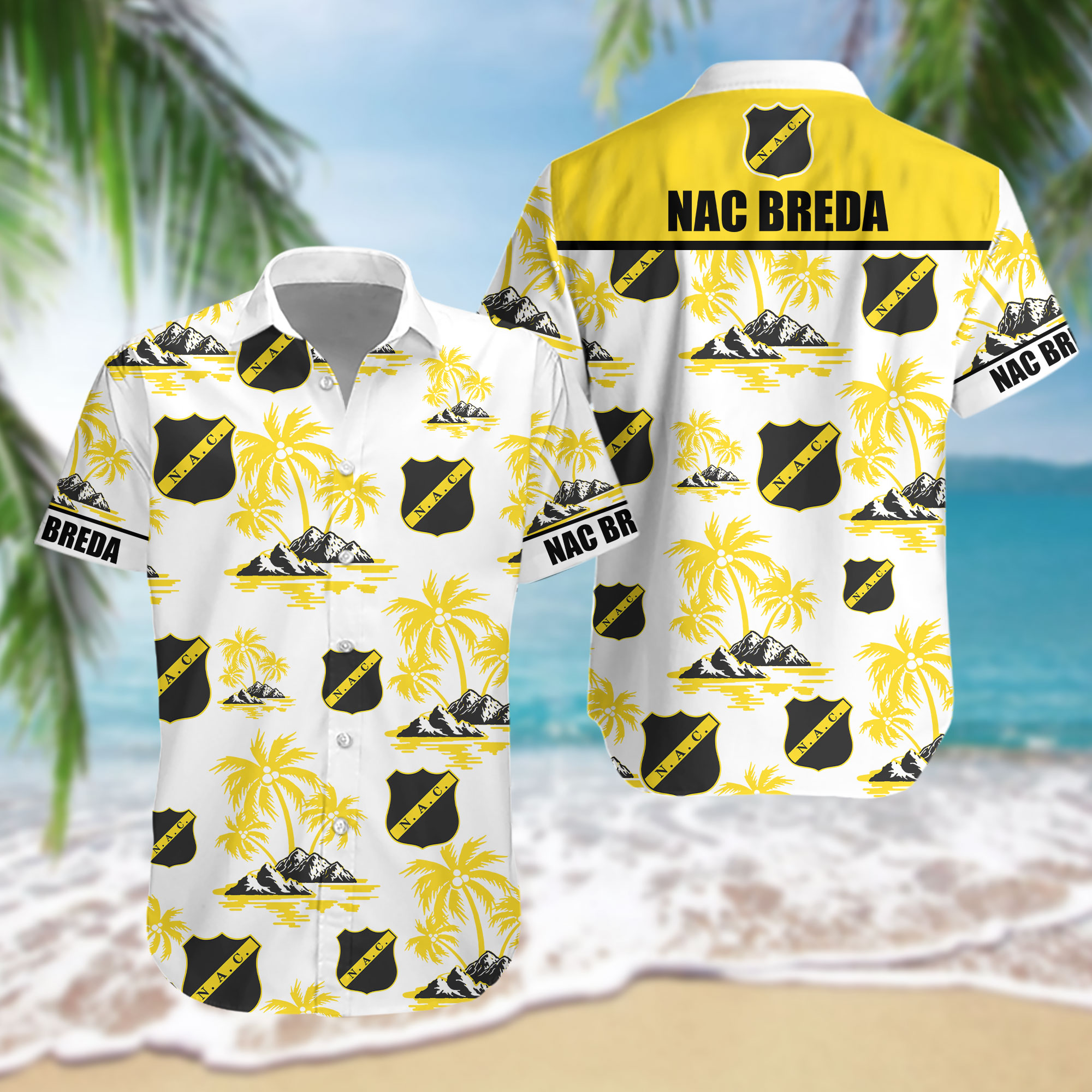 HOT Eredivisie NAC Breda FC Tropical Shirt2