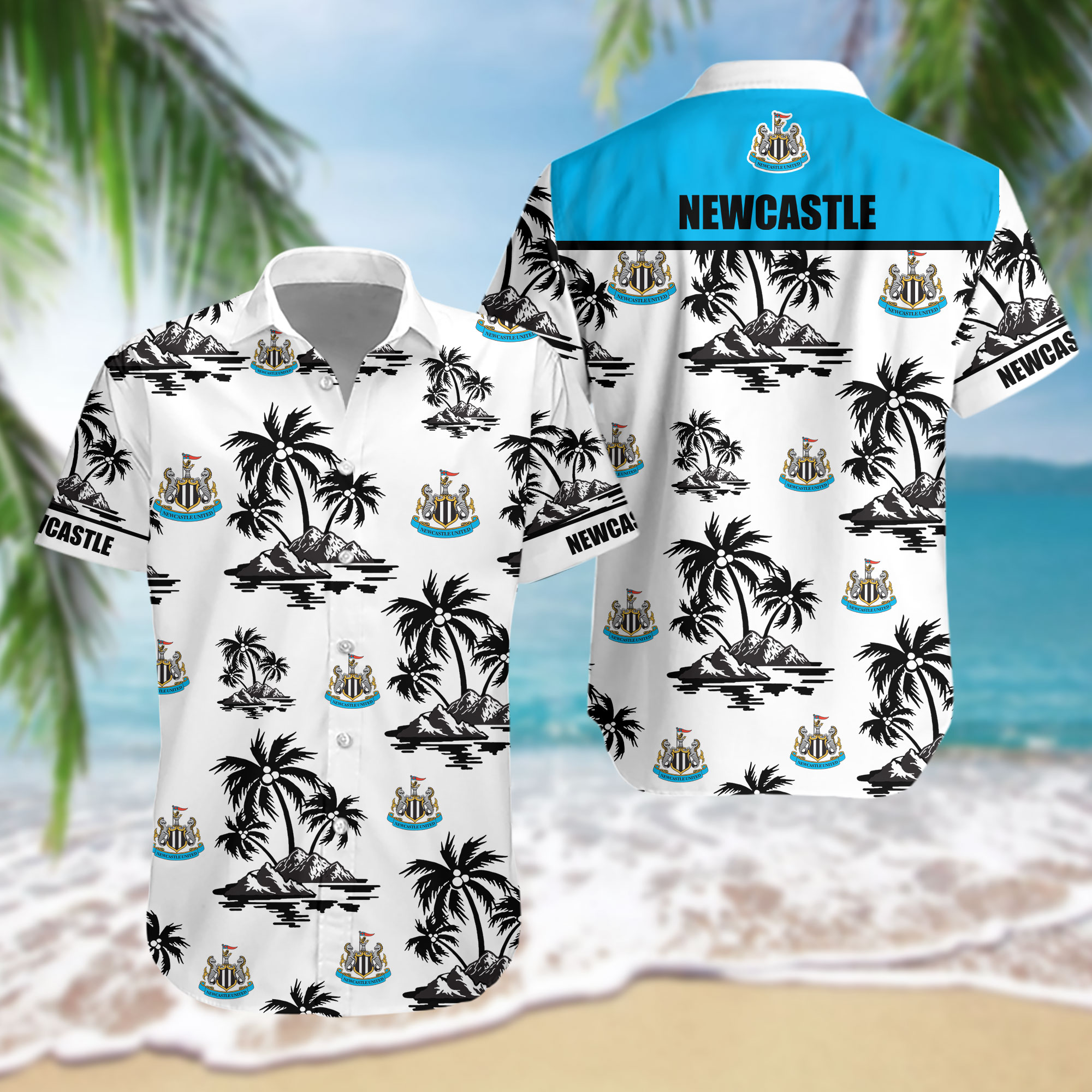 HOT EPL Newcastle United FC Tropical Shirt1