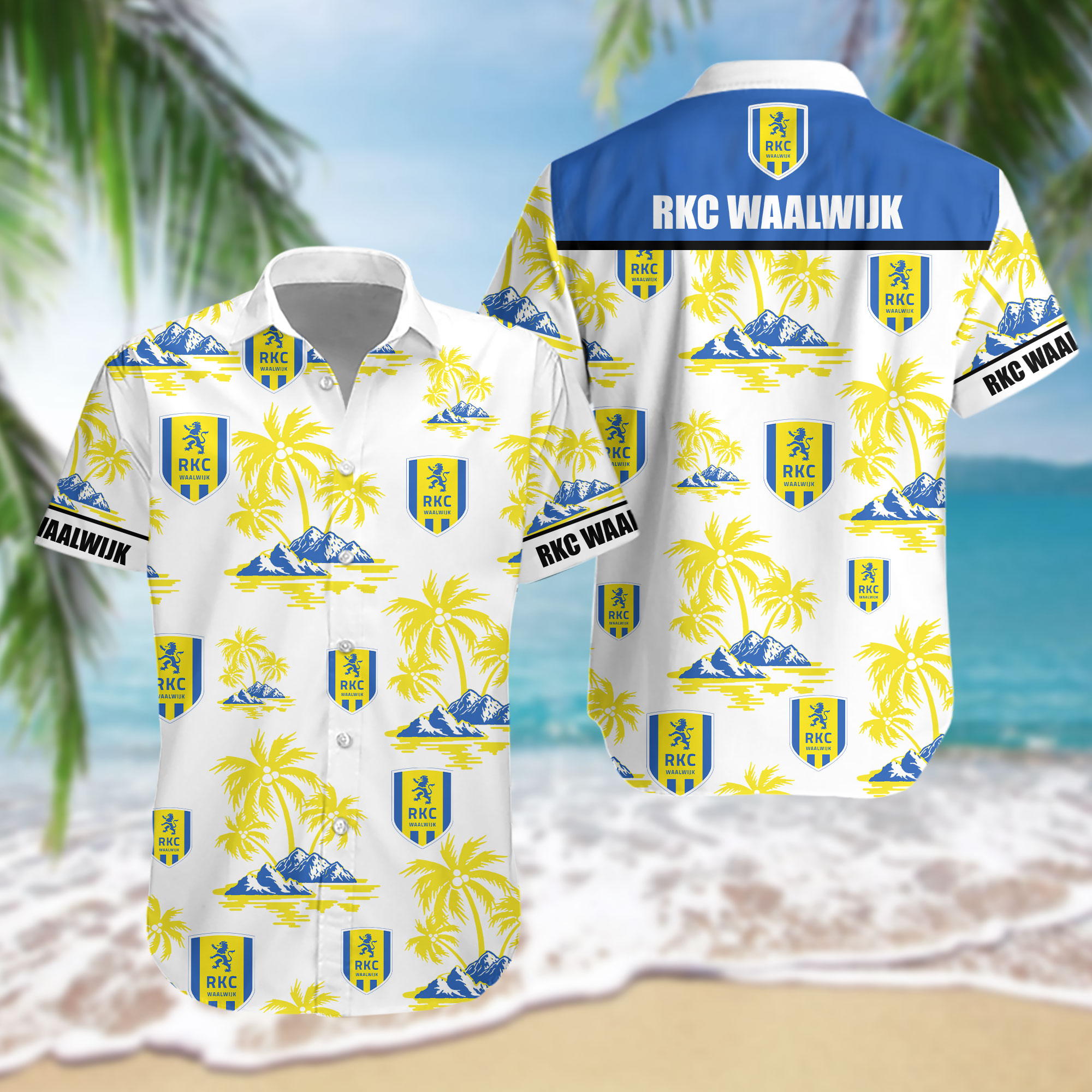 HOT Eredivisie RKC Waalwijk FC Tropical Shirt2