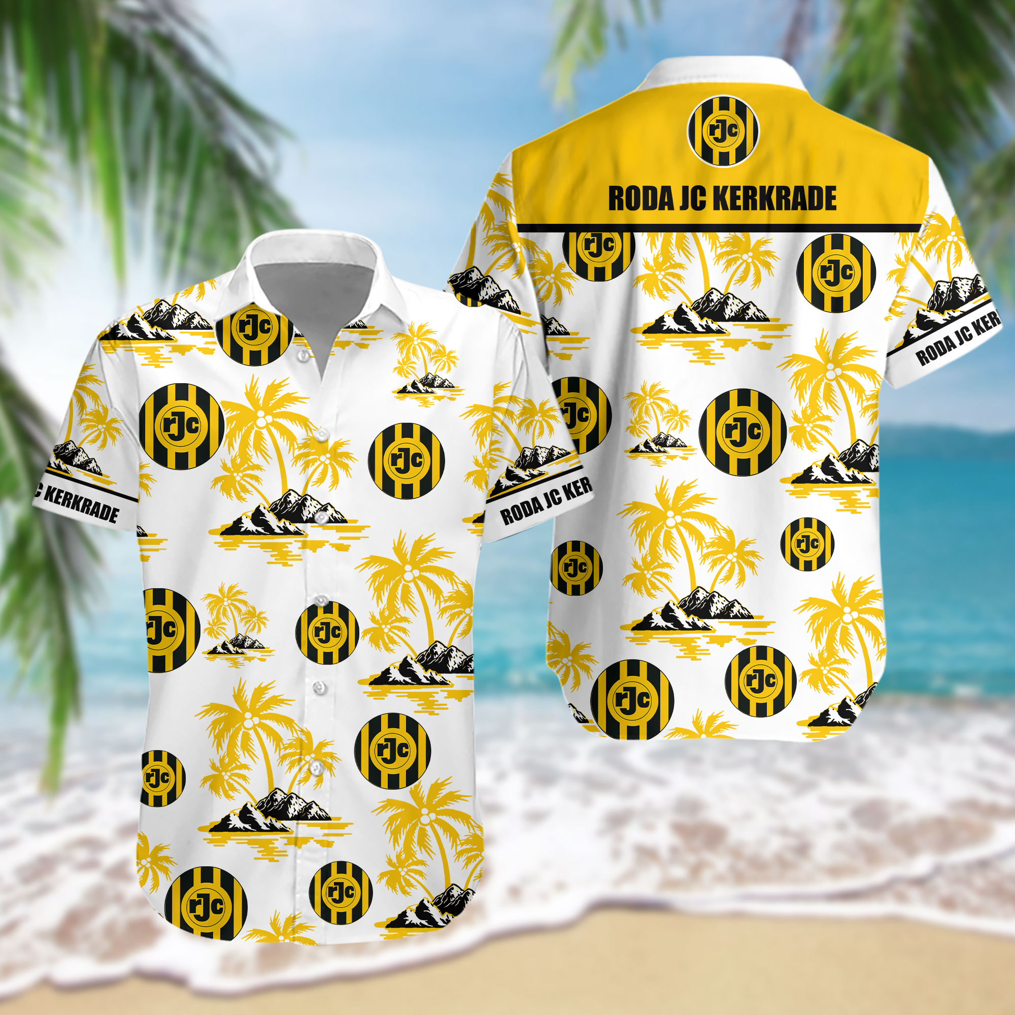 HOT Eredivisie Roda JC Kerkrade FC Tropical Shirt1