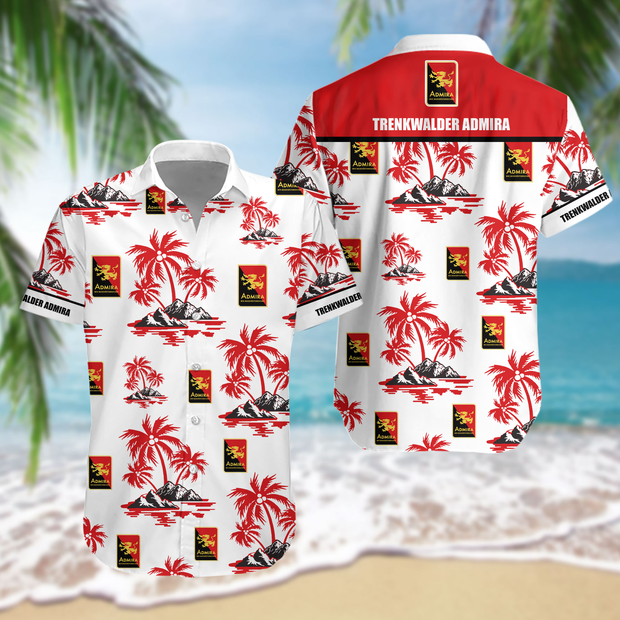 HOT Trenkwalder Admira Hawaiian Shirt1