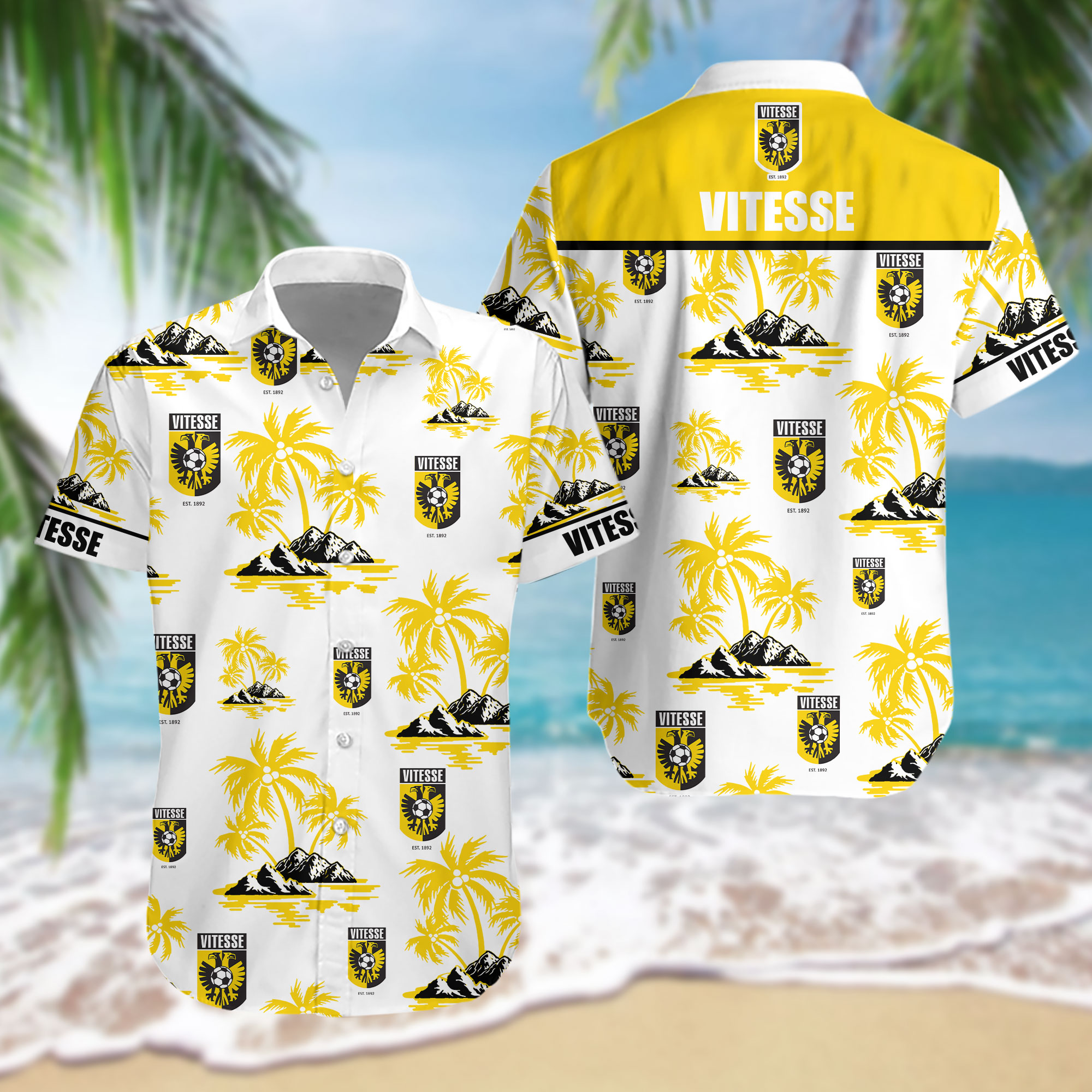 HOT Eredivisie Vitesse FC Tropical Shirt1