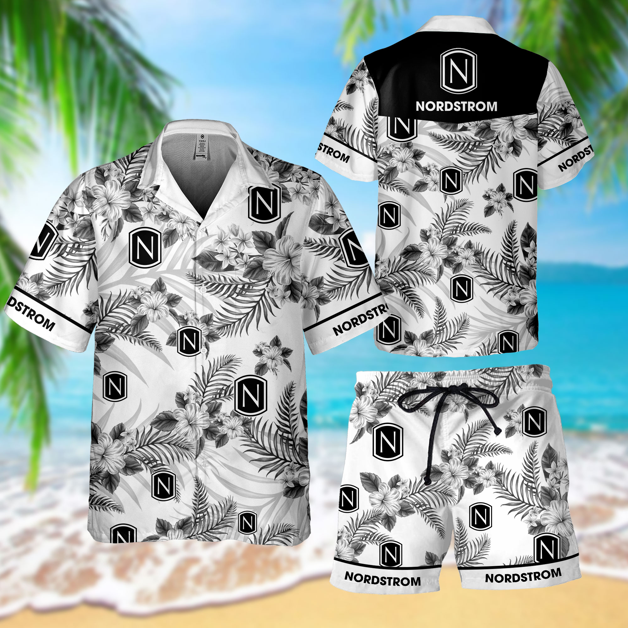 HOT Nordstrom Hawaii Shirt, Shorts1