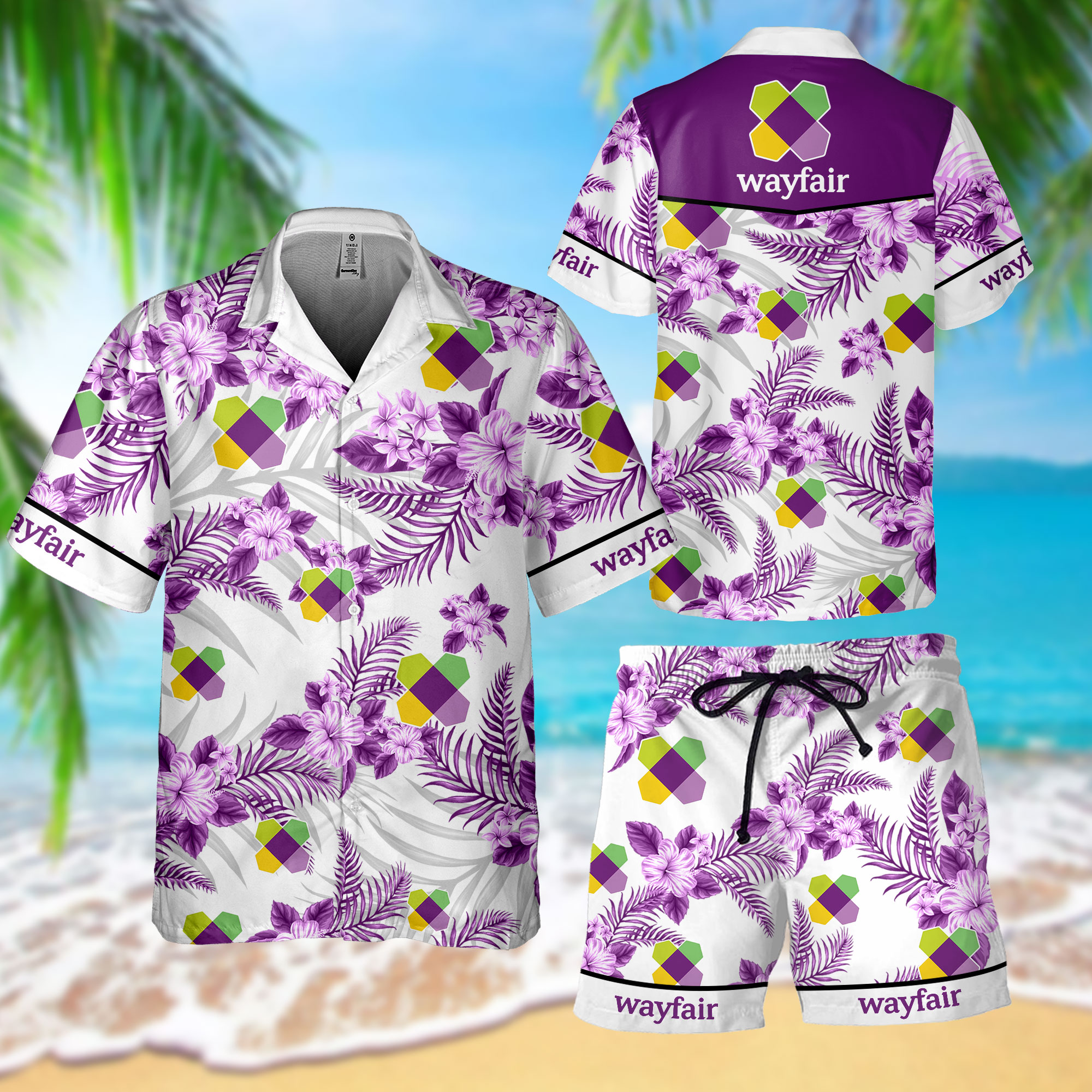 HOT Wayfair Hawaii Shirt, Shorts1