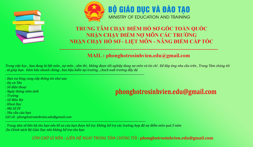 Chay Diem Dai Hoc Nguyen Tat Thanh