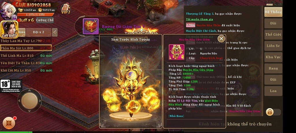 Hack Thiên Hạ Vô Song 2023 (Vô hạn knb, knb khóa exp max vip,.. 290247732_155053633762251_6676046940860775666_n