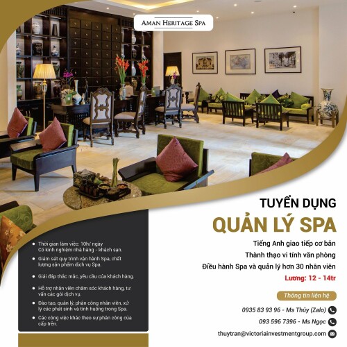 Tuyển dụng Spa