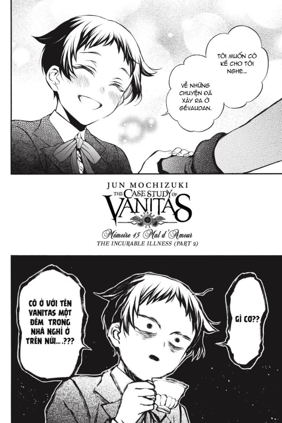 The Case Study Of Vanitas Chap 45 - Next Chap 46