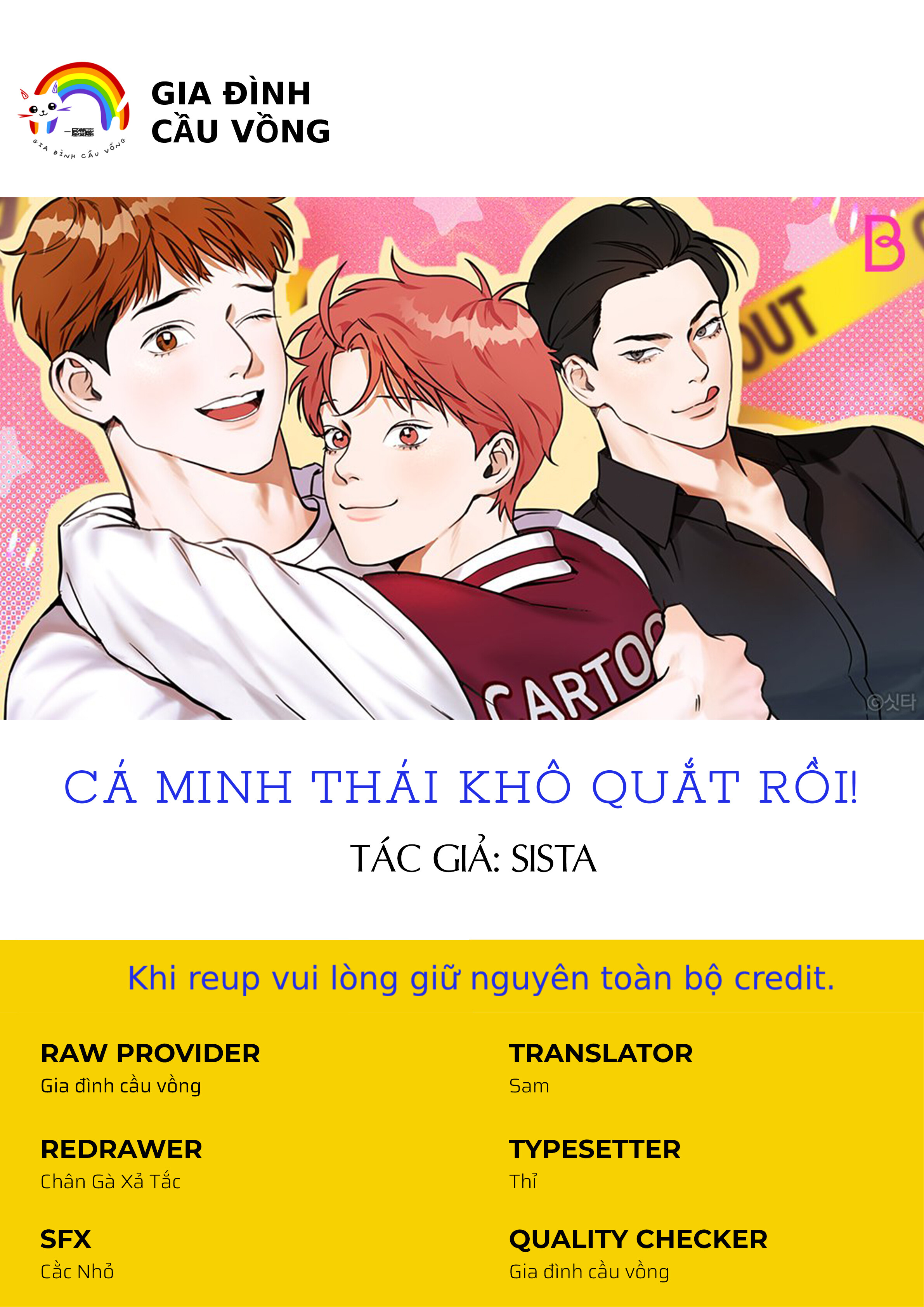 Đọc truyện CÁ MINH THÁI KHÔ QUẮT RỒI! - Chapter 22