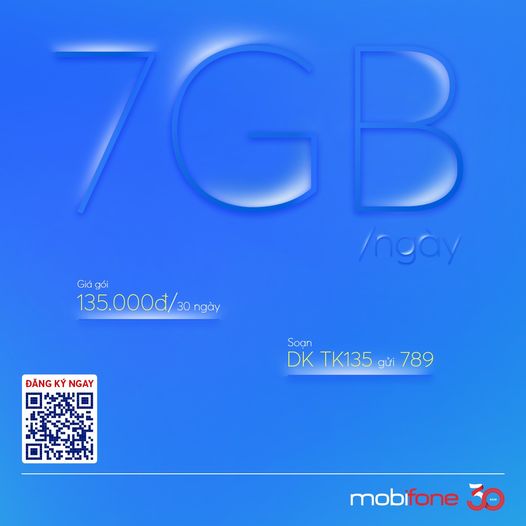 Gói cước TK135 MobiFone - Ngày 7GB chỉ 135k/tháng 197023900606471118_n