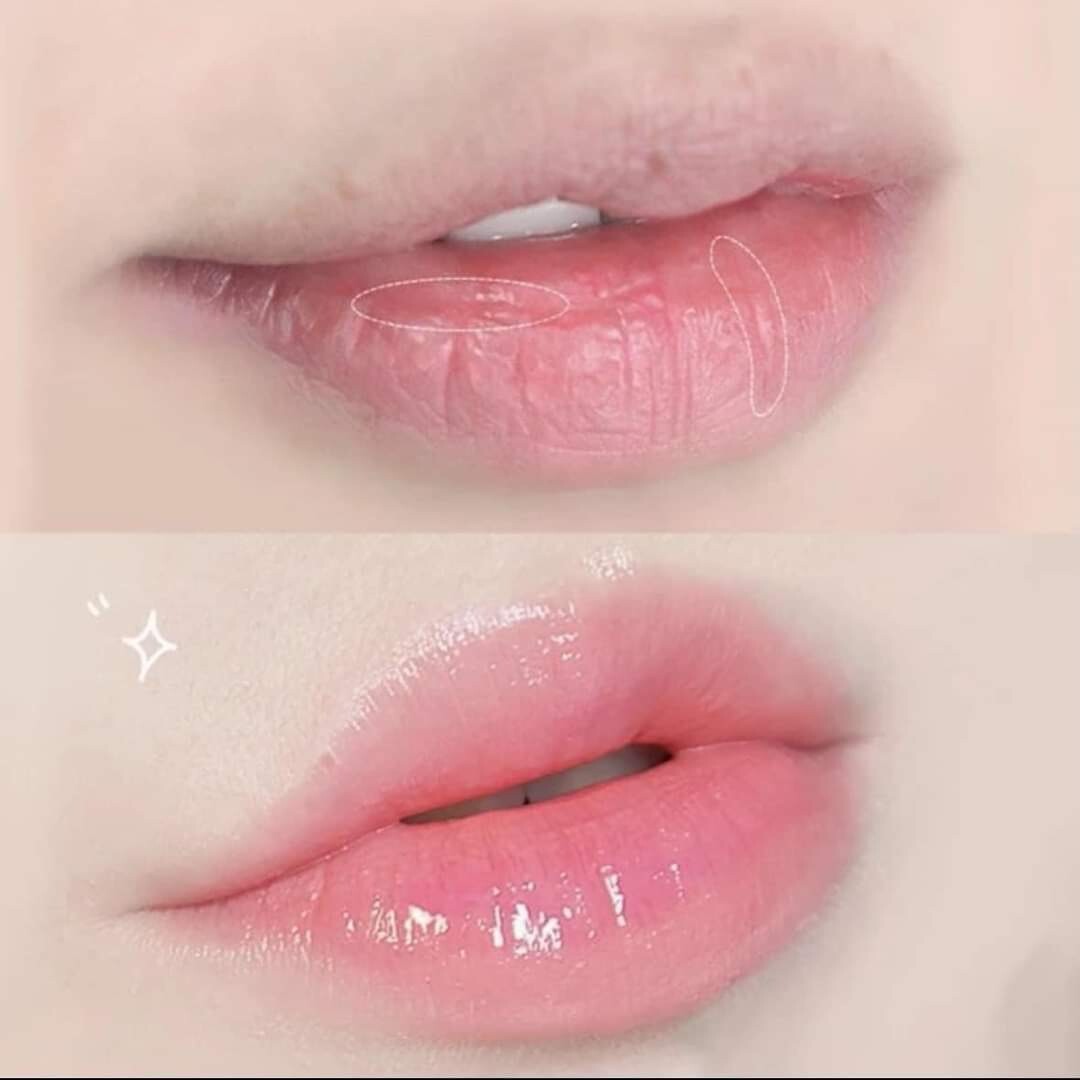 Son Dưỡng Môi Trái Đào Peach Kiss Beauty Lip Balm Thái Lan 35g