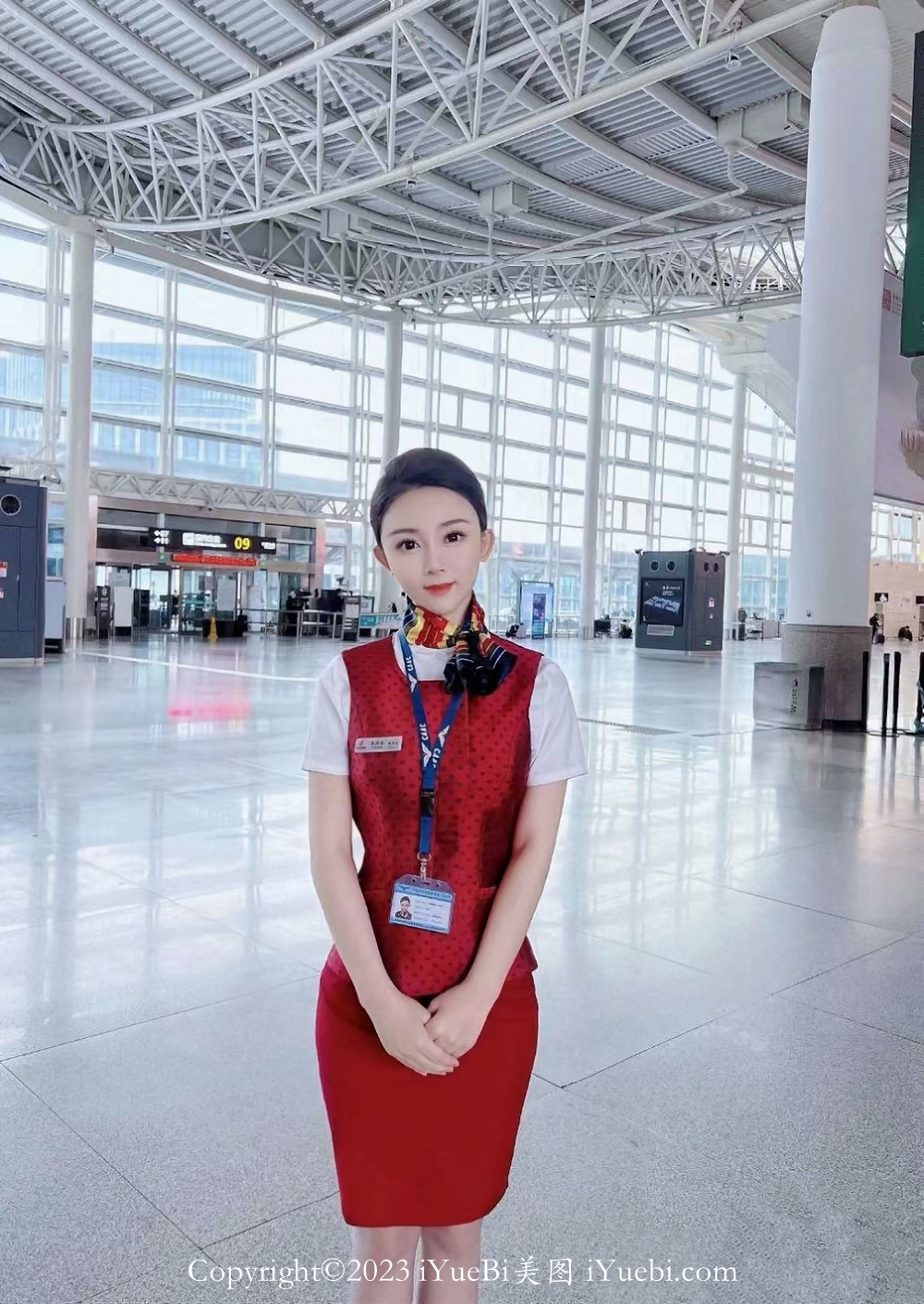 中国国际航空地勤空姐一枚