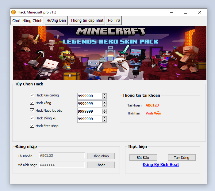 Hack Minecraft mới nhất tiếng Việt PE Mod APK ( Mở Khóa, Menu, .. 4w95JMk5mine