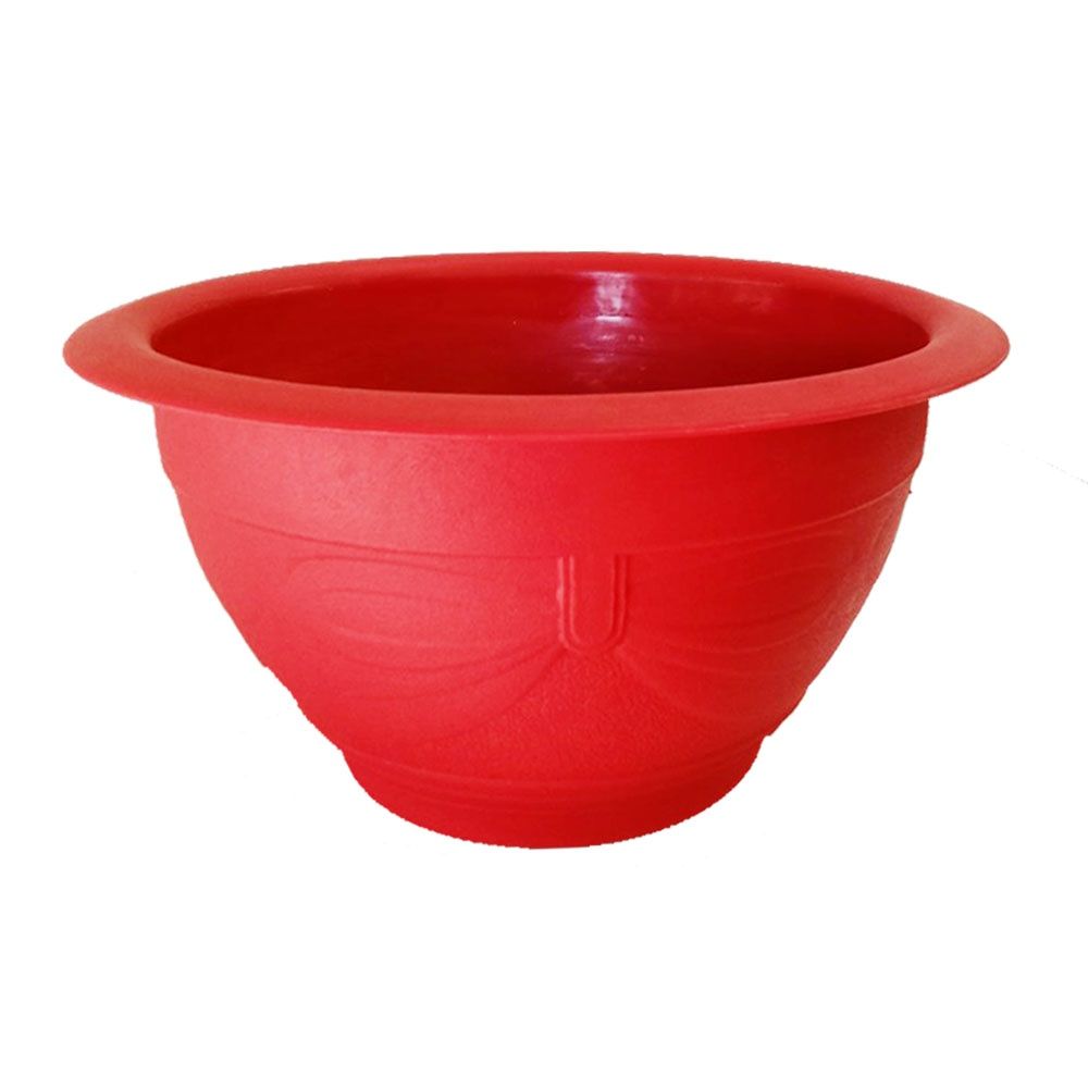 Chậu Nhựa Đỏ Truyền Thống
