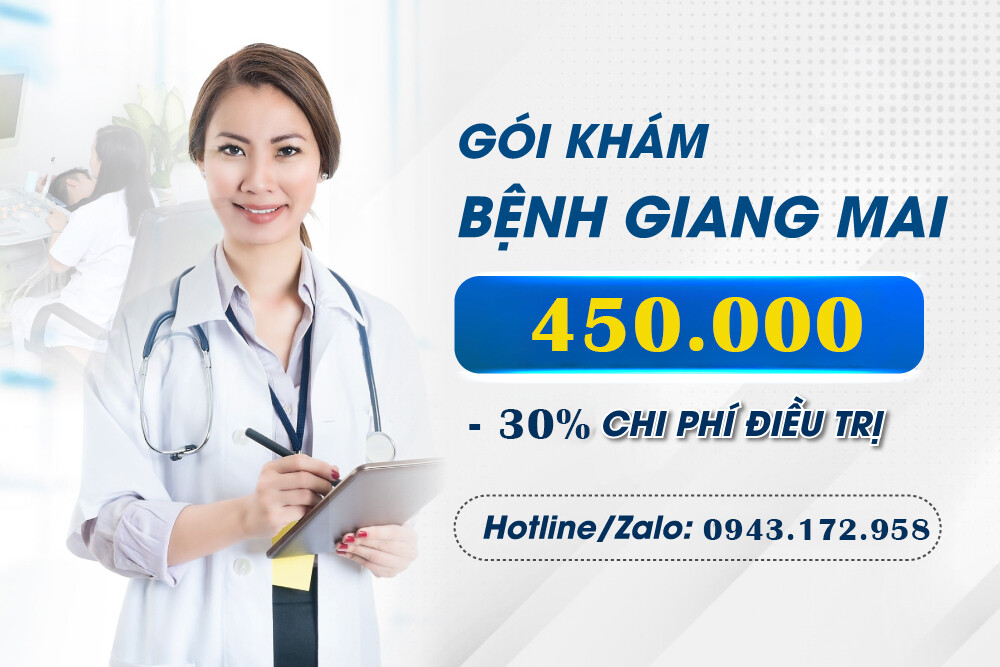 Gói khám bệnh giang mai 450 nghìn tại phòng khám 813 Giải Phóng