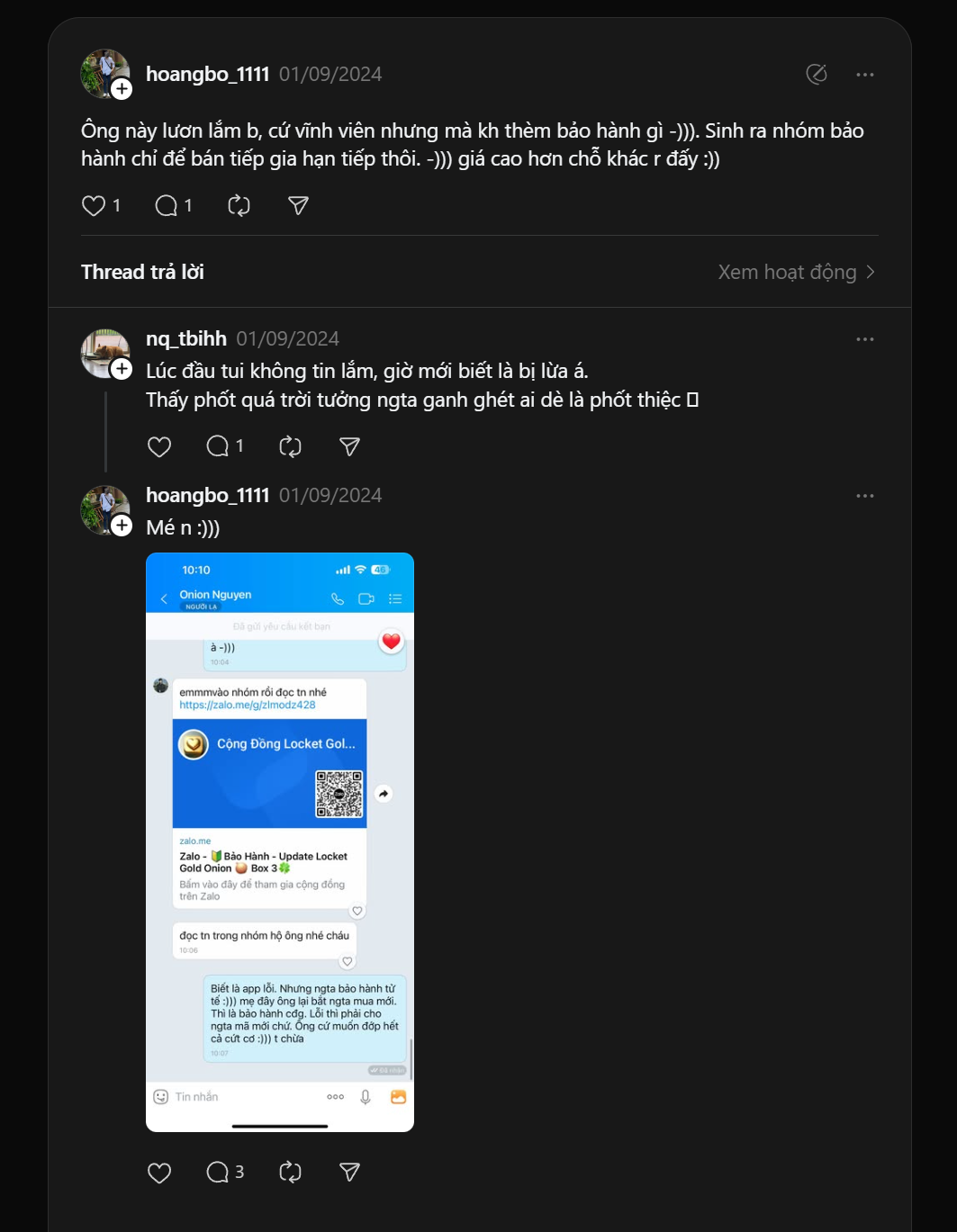 Bằng chứng Threads 2