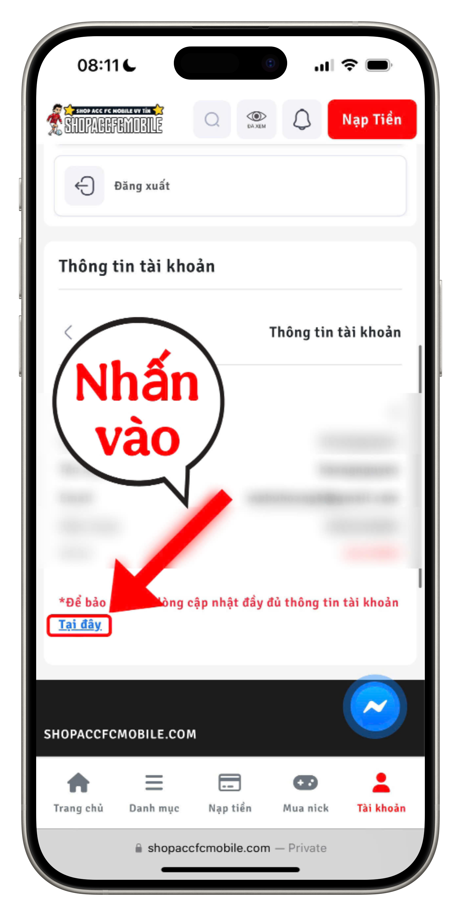 Shop acc game fc mobile uy tín giá rẻ, bảo hành trọn đời, nhiều minigame event hấp dẫn, rút Fc Point tự động, hỗ trợ 24/7.