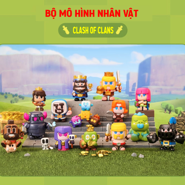 mô hình đồ chơi clash of clans việt