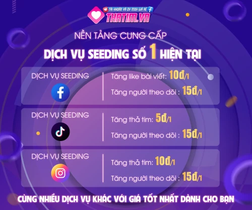 Bảng giá Seeding 300x250