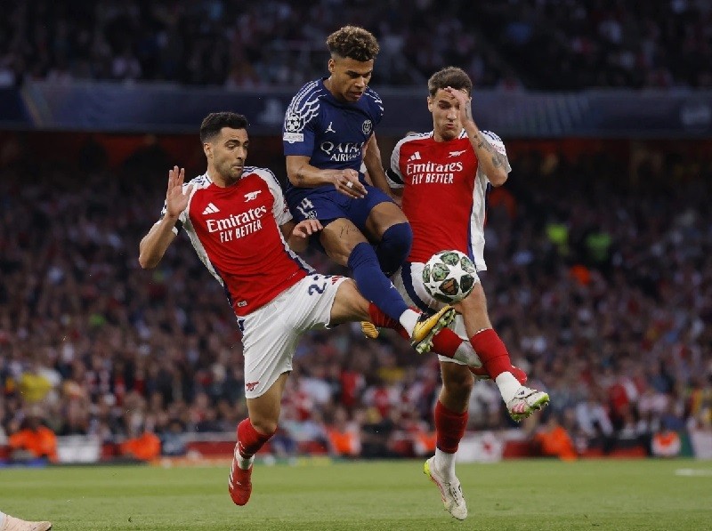 nhan dinh psg vs arsenal phong do
