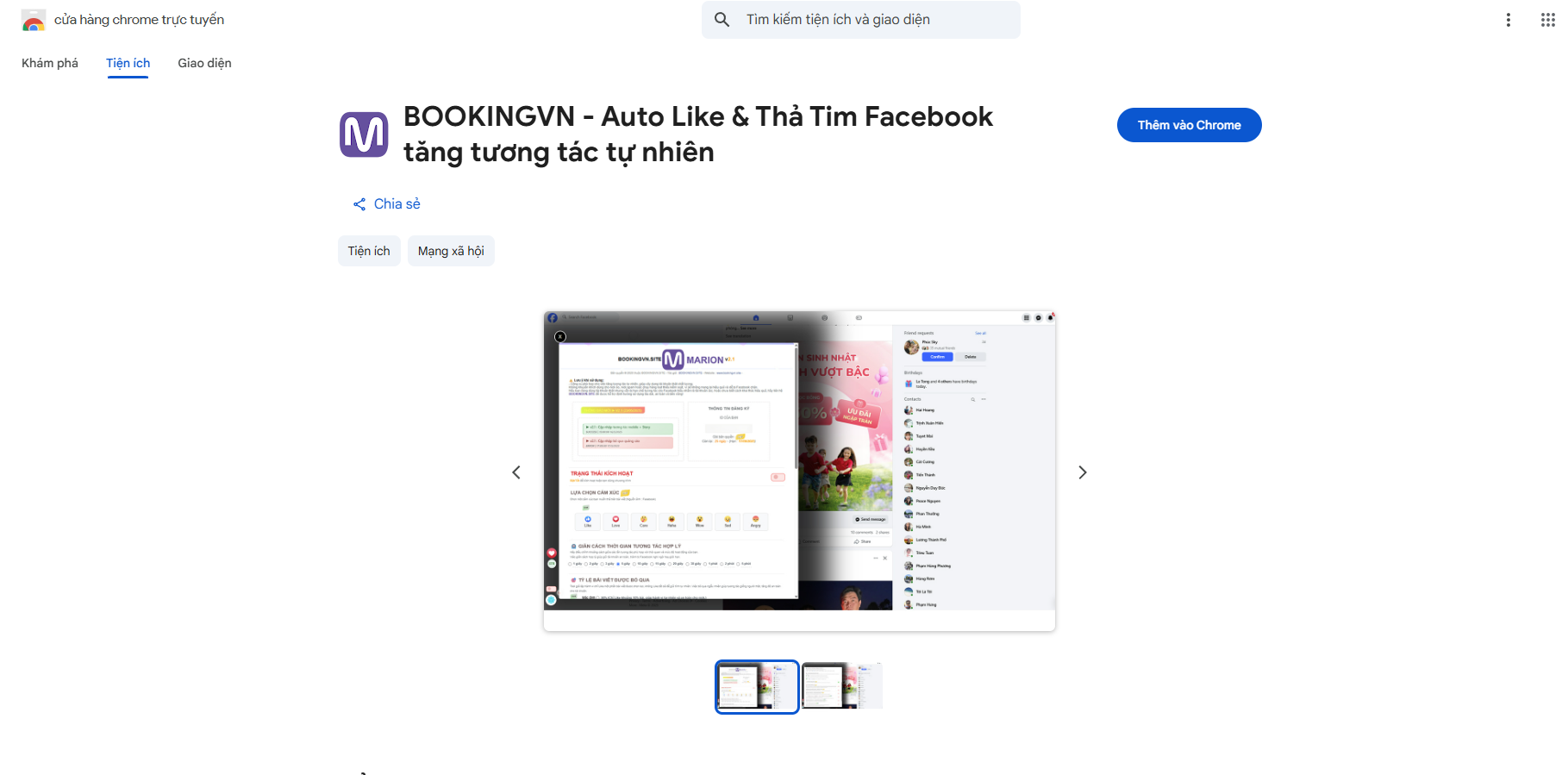 Tăng tương tác Facebook