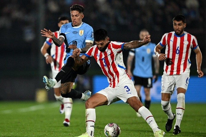 Paraguay vs Uruguay, 06h00 ngày 06/06